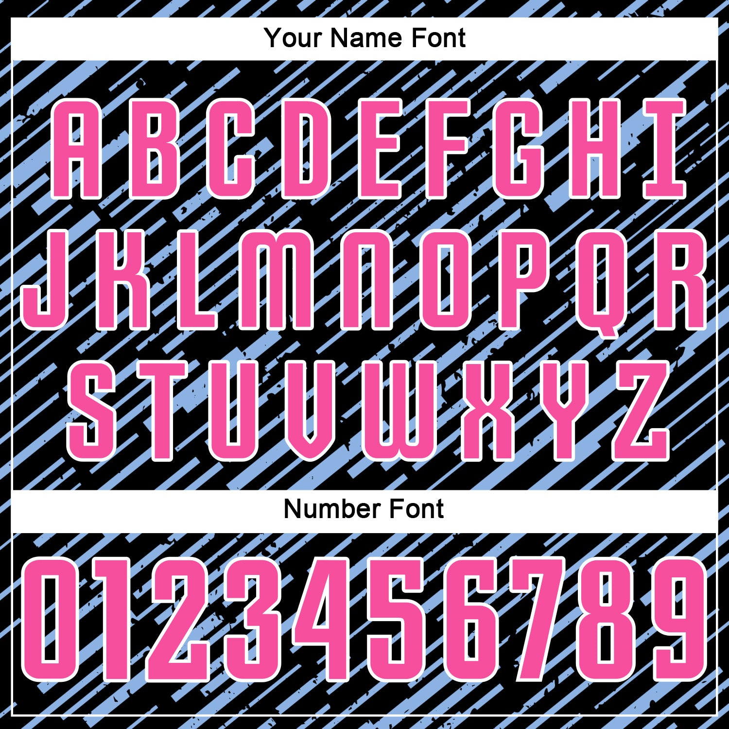 Custom Black Pink Light Blue-White Line Sports Sublimation Soccer Uniform Jersey