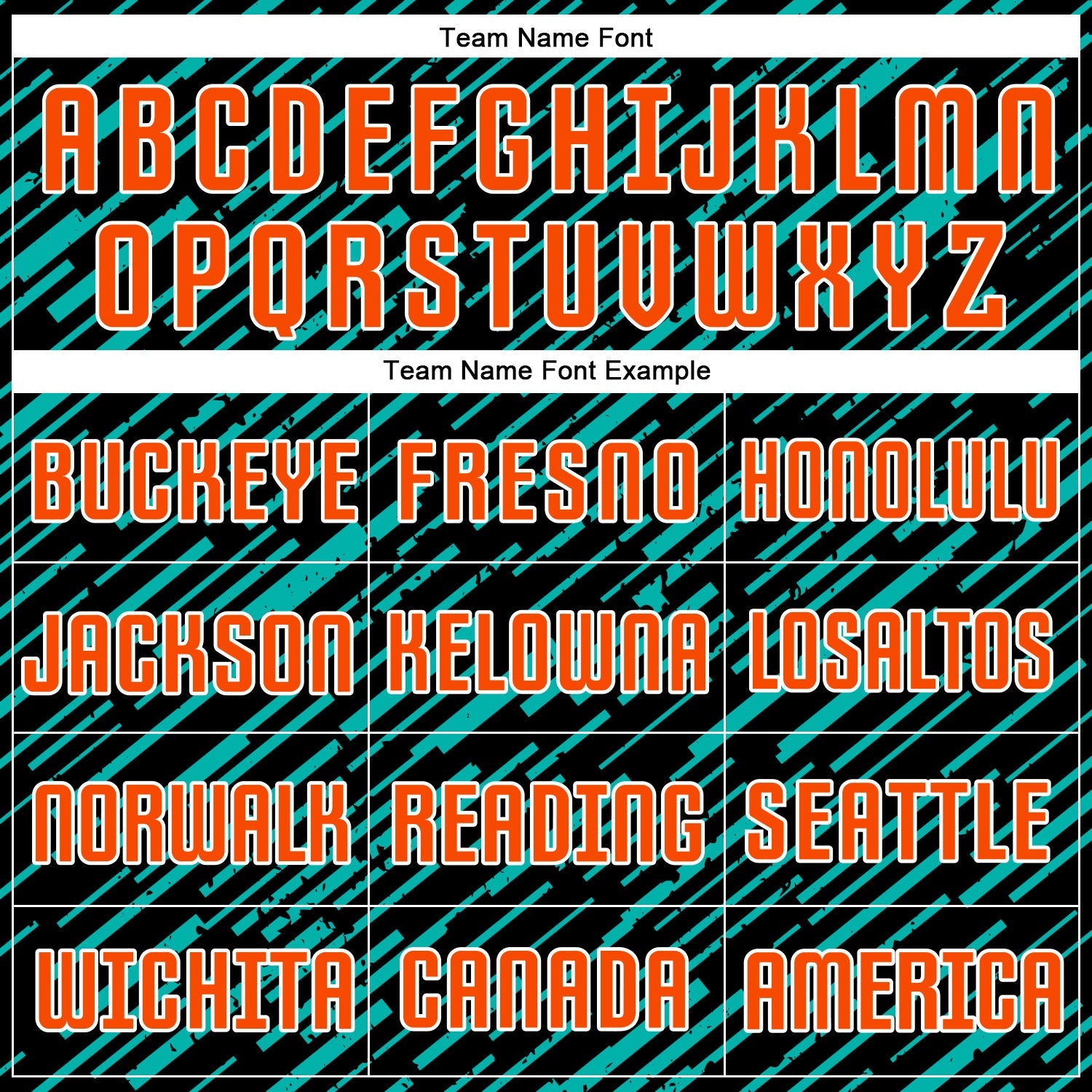 Custom Black Orange Aqua-White Line Sports Sublimation Soccer Uniform Jersey