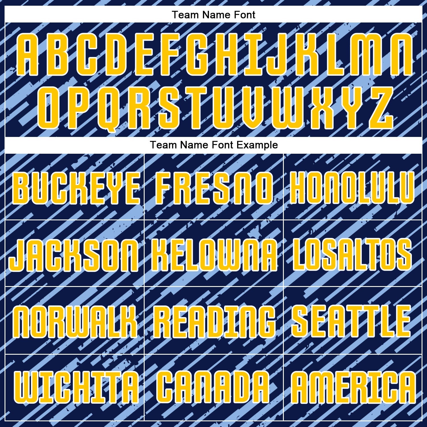 Custom Navy Yellow Light Blue-White Line Sports Sublimation Soccer Uniform Jersey