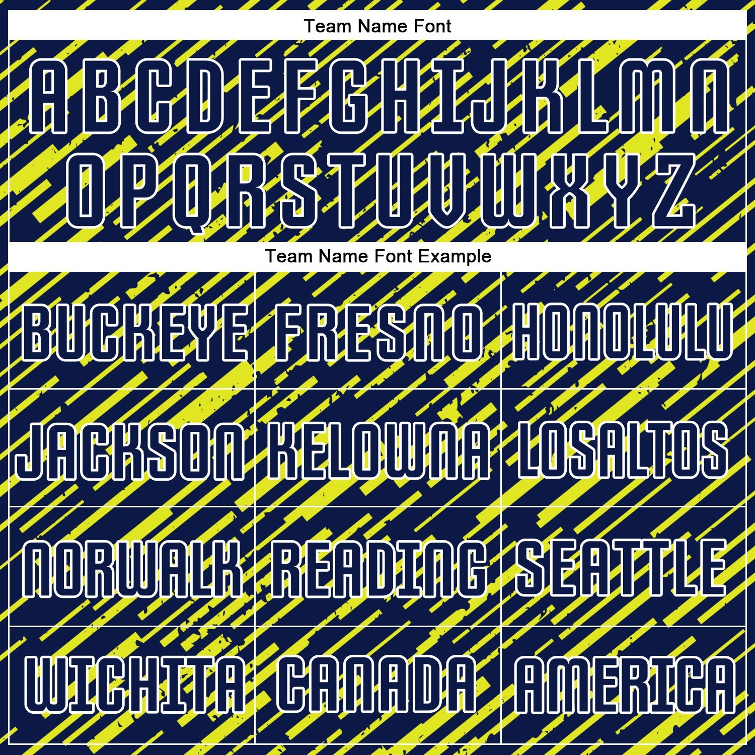 Custom Navy Neon Yellow-White Line Sports Sublimation Soccer Uniform Jersey