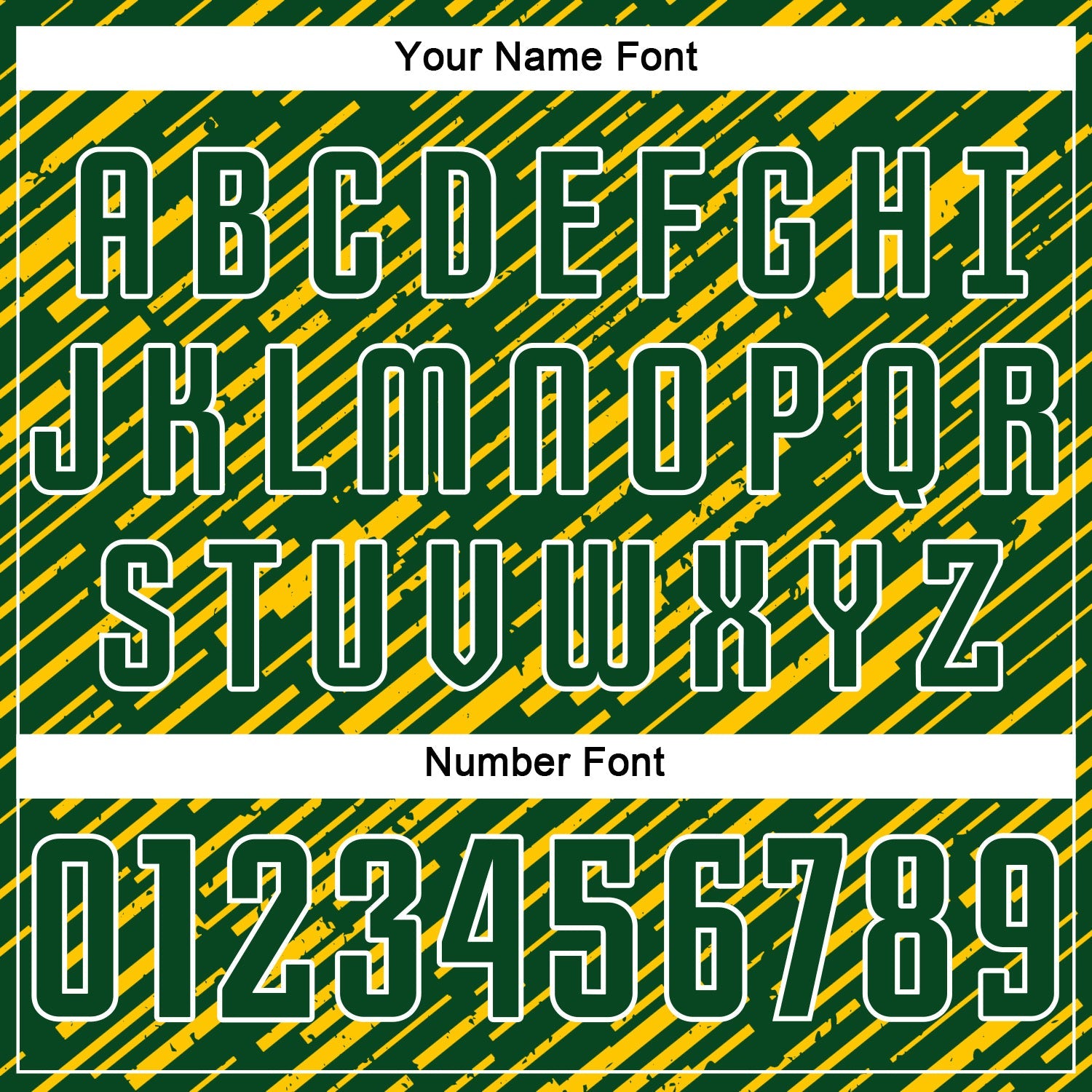 Custom Green Yellow-White Line Sports Sublimation Soccer Uniform Jersey