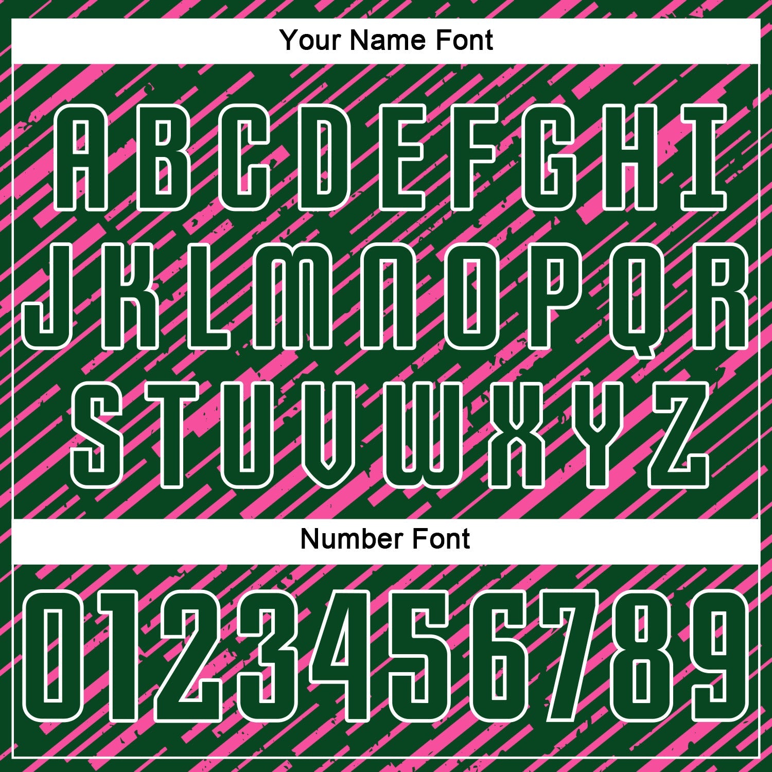 Custom Green Pink-White Line Sports Sublimation Soccer Uniform Jersey