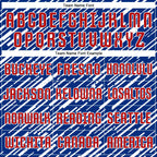 Custom Royal Red-White Line Sports Sublimation Soccer Uniform Jersey