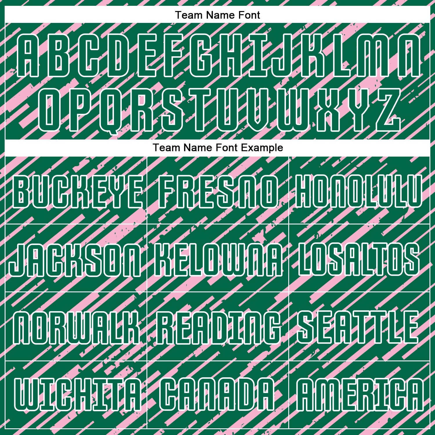 Custom Kelly Green Light Pink-White Line Sports Sublimation Soccer Uniform Jersey