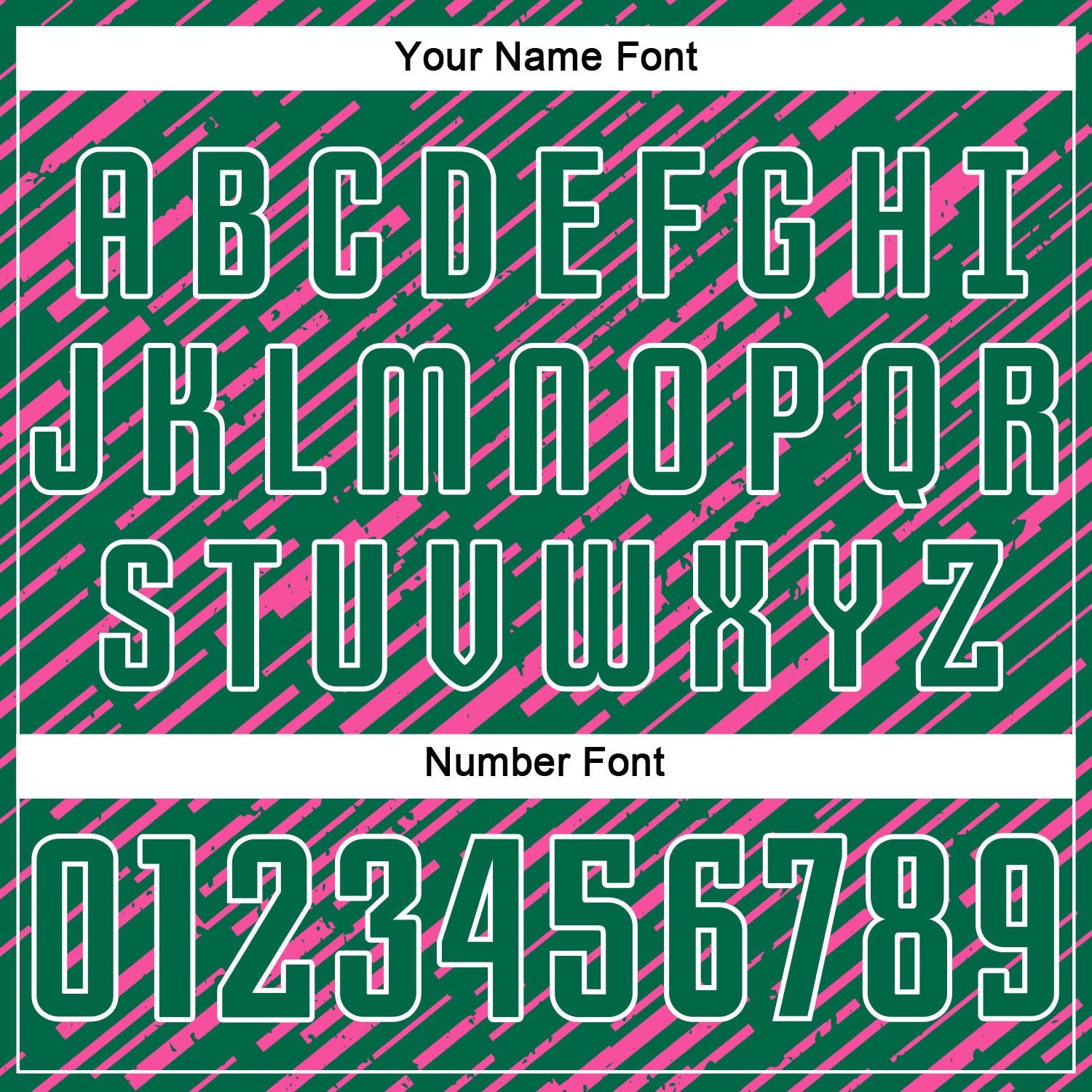 Custom Kelly Green Pink-White Line Sports Sublimation Soccer Uniform Jersey