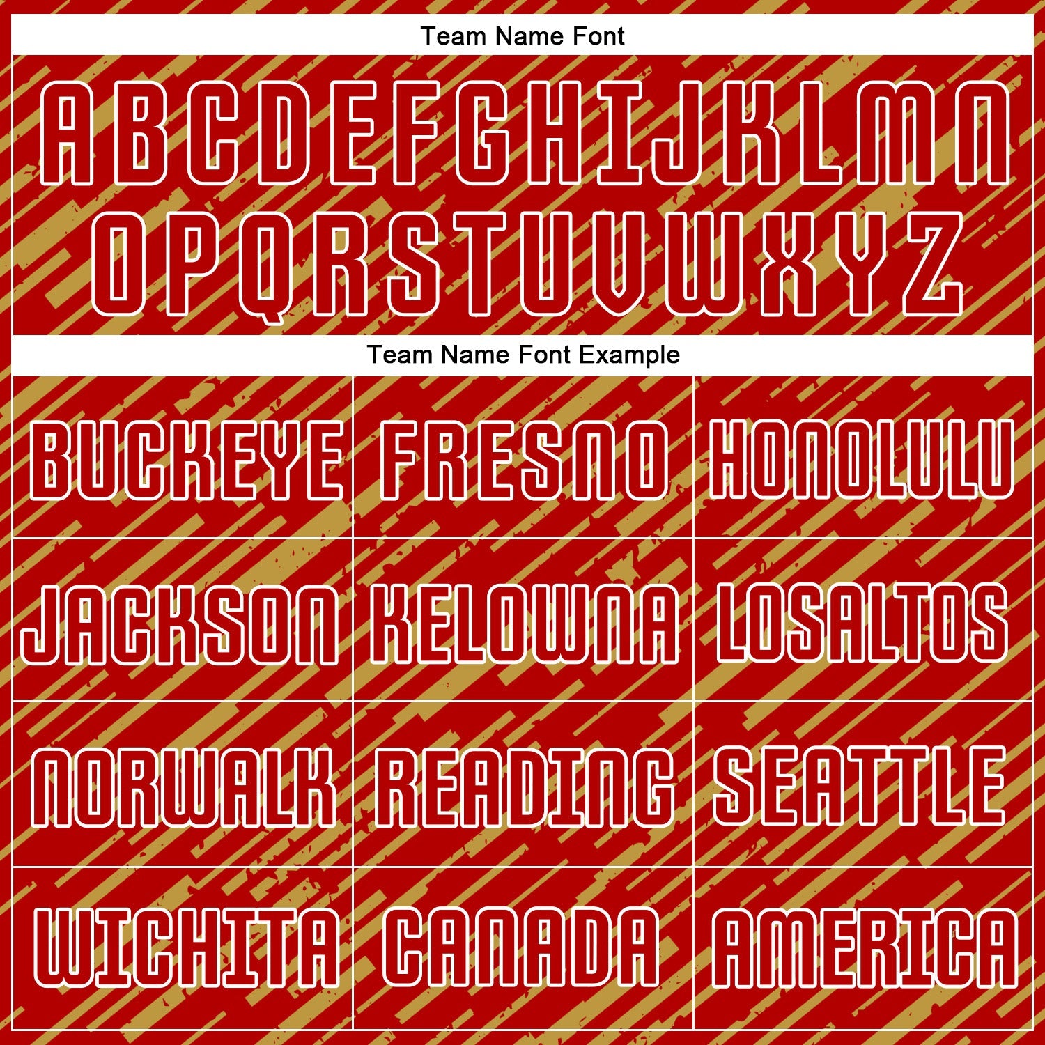 Custom Red Old Gold-White Line Sports Sublimation Soccer Uniform Jersey