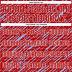 Custom Red Light Blue-White Line Sports Sublimation Soccer Uniform Jersey