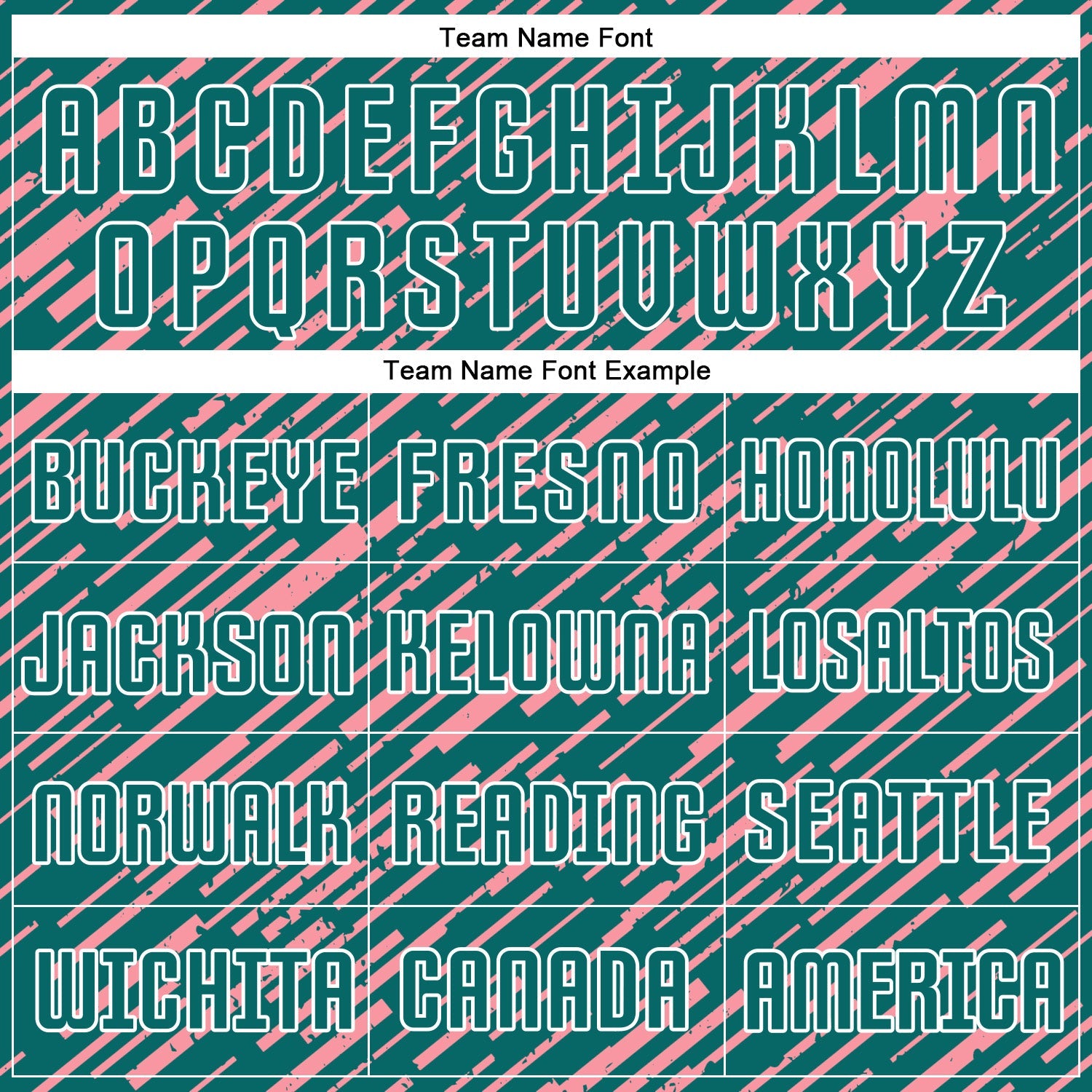 Custom Teal Medium Pink-White Line Sports Sublimation Soccer Uniform Jersey