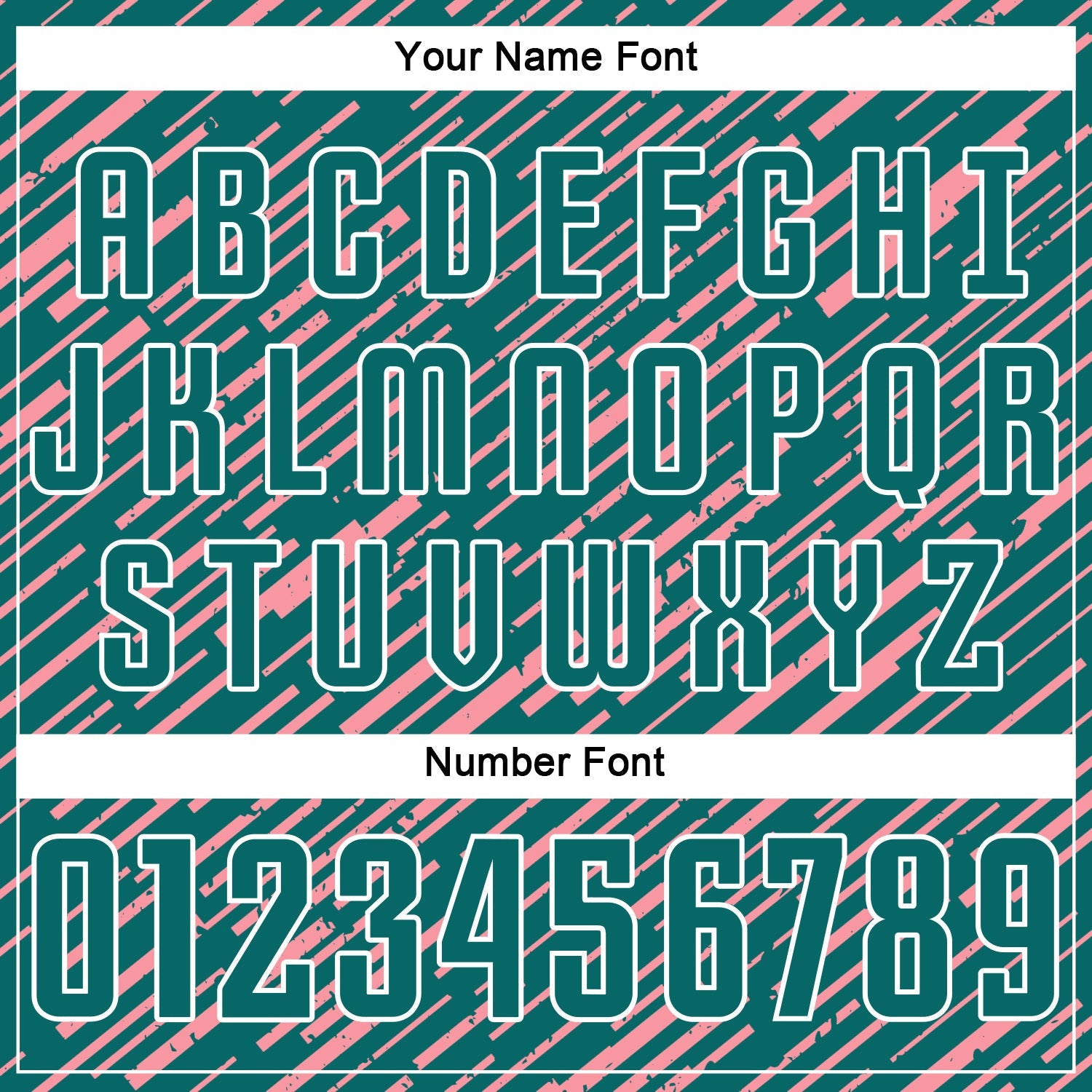 Custom Teal Medium Pink-White Line Sports Sublimation Soccer Uniform Jersey