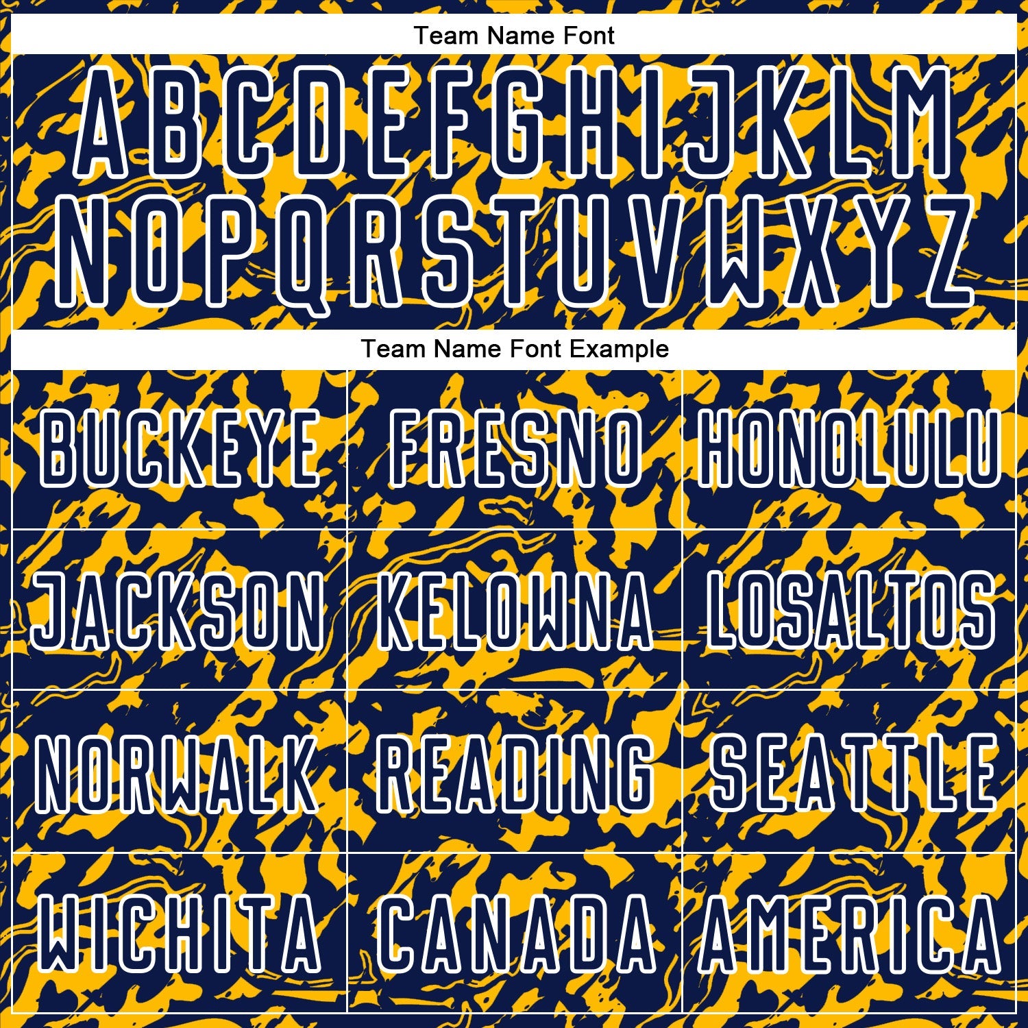 Custom Navy Gold-White Liquid Fluid Pattern Sports Sublimation Soccer Uniform Jersey