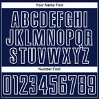 Custom Navy Silver-White Liquid Fluid Pattern Sports Sublimation Soccer Uniform Jersey