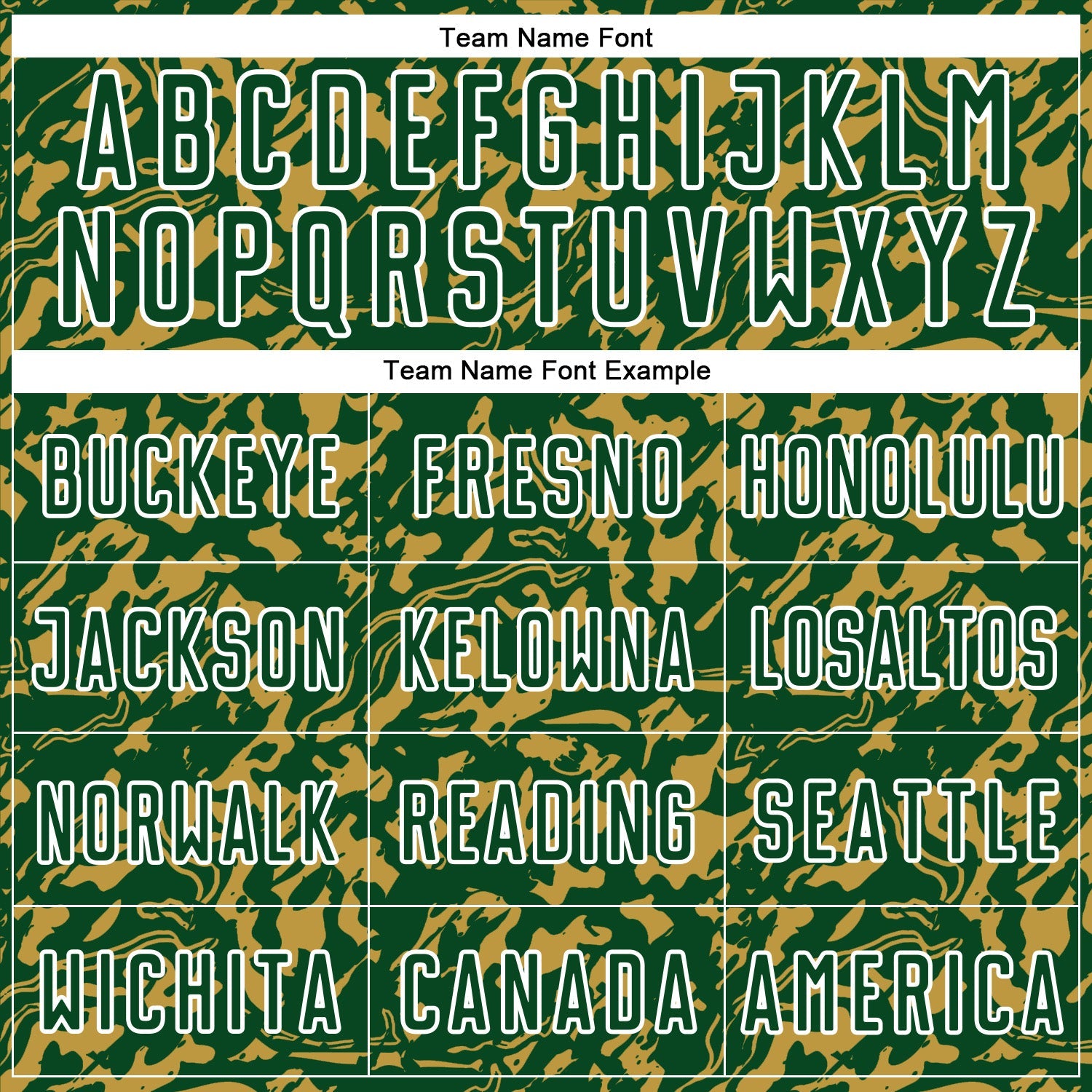 Custom Green Old Gold-White Liquid Fluid Pattern Sports Sublimation Soccer Uniform Jersey