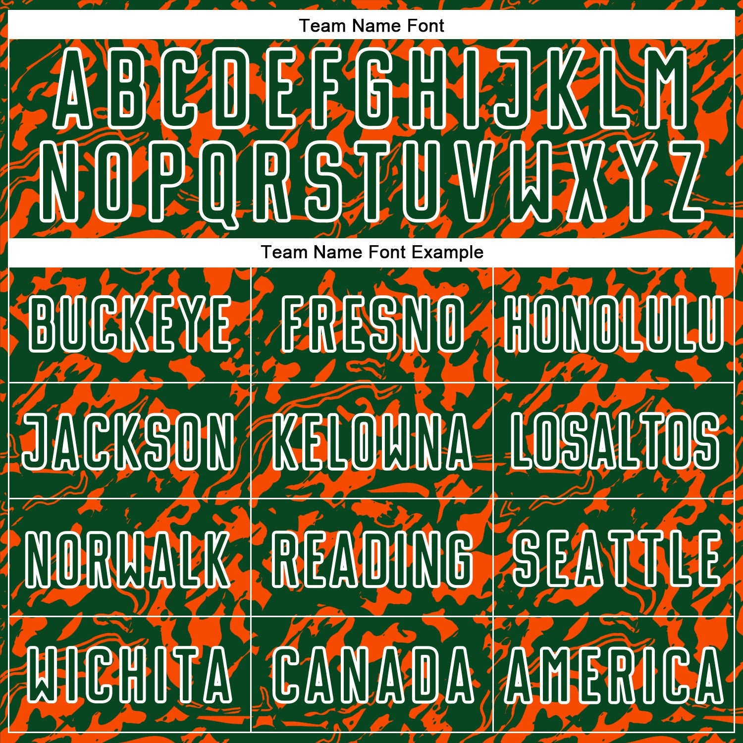 Custom Green Orange-White Liquid Fluid Pattern Sports Sublimation Soccer Uniform Jersey