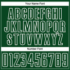 Custom Green Pink-White Liquid Fluid Pattern Sports Sublimation Soccer Uniform Jersey