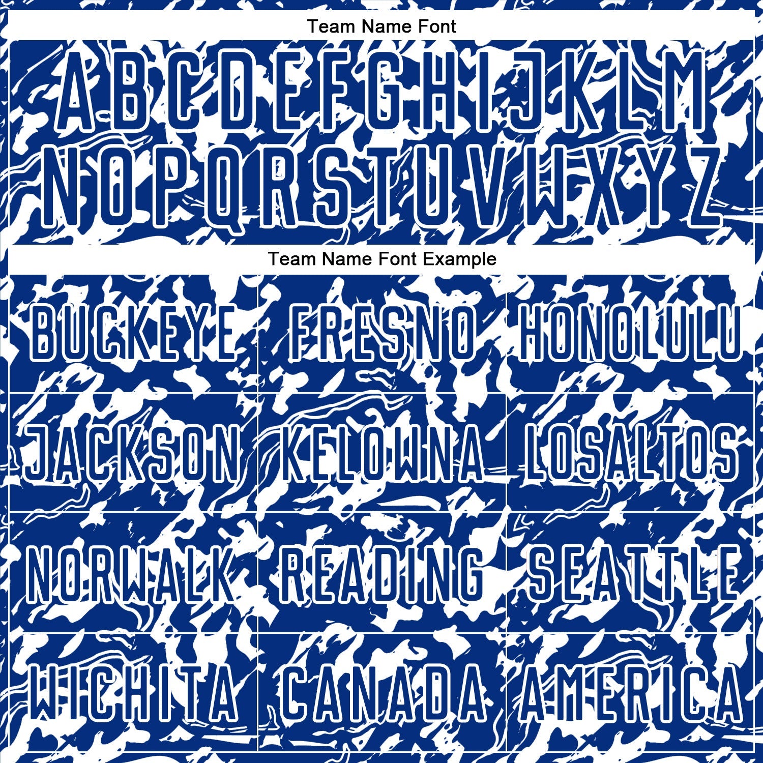 Custom Royal White Liquid Fluid Pattern Sports Sublimation Soccer Uniform Jersey