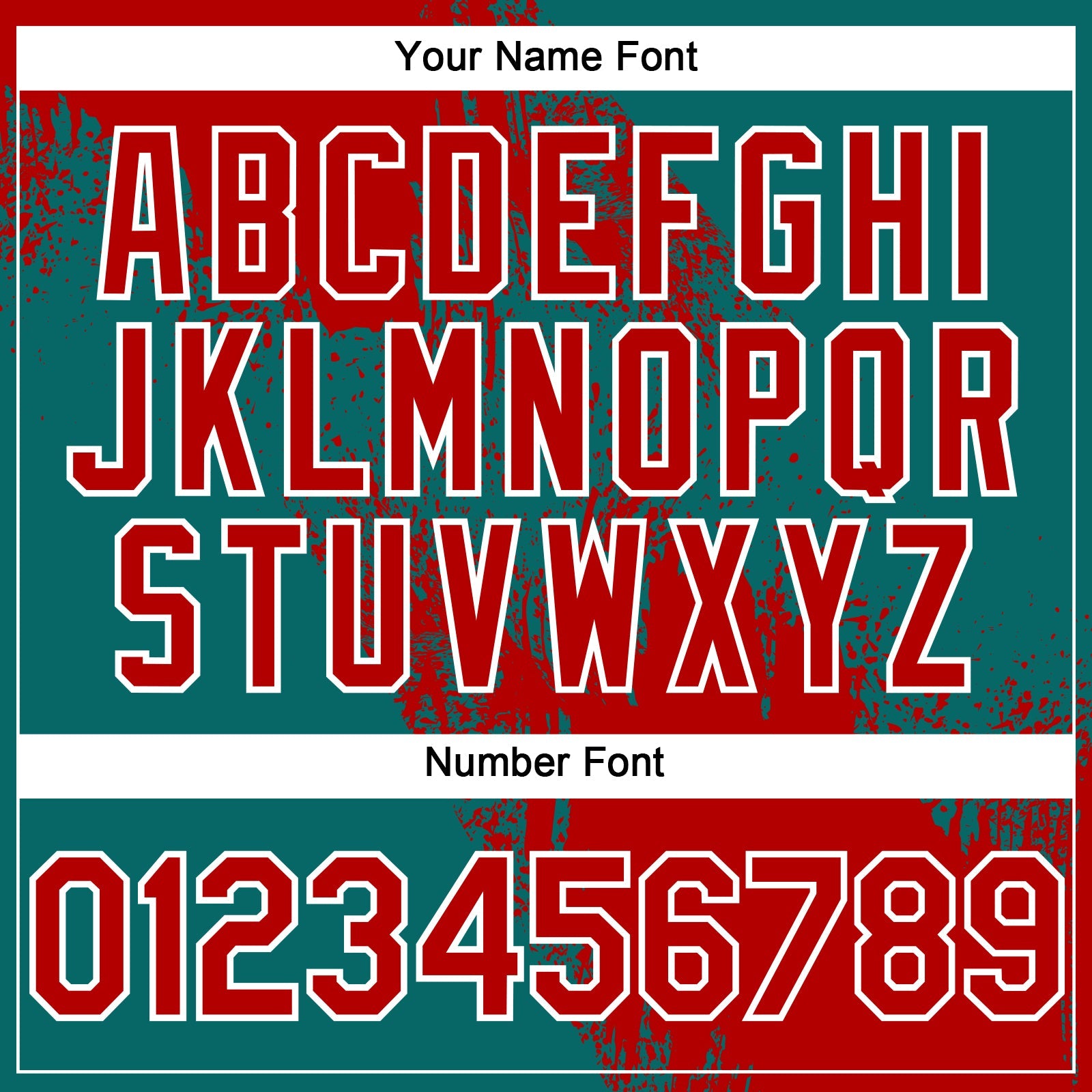 Custom Red Teal-White 3D Pattern Abstract Brush Stroke Two-Button Unisex Softball Jersey