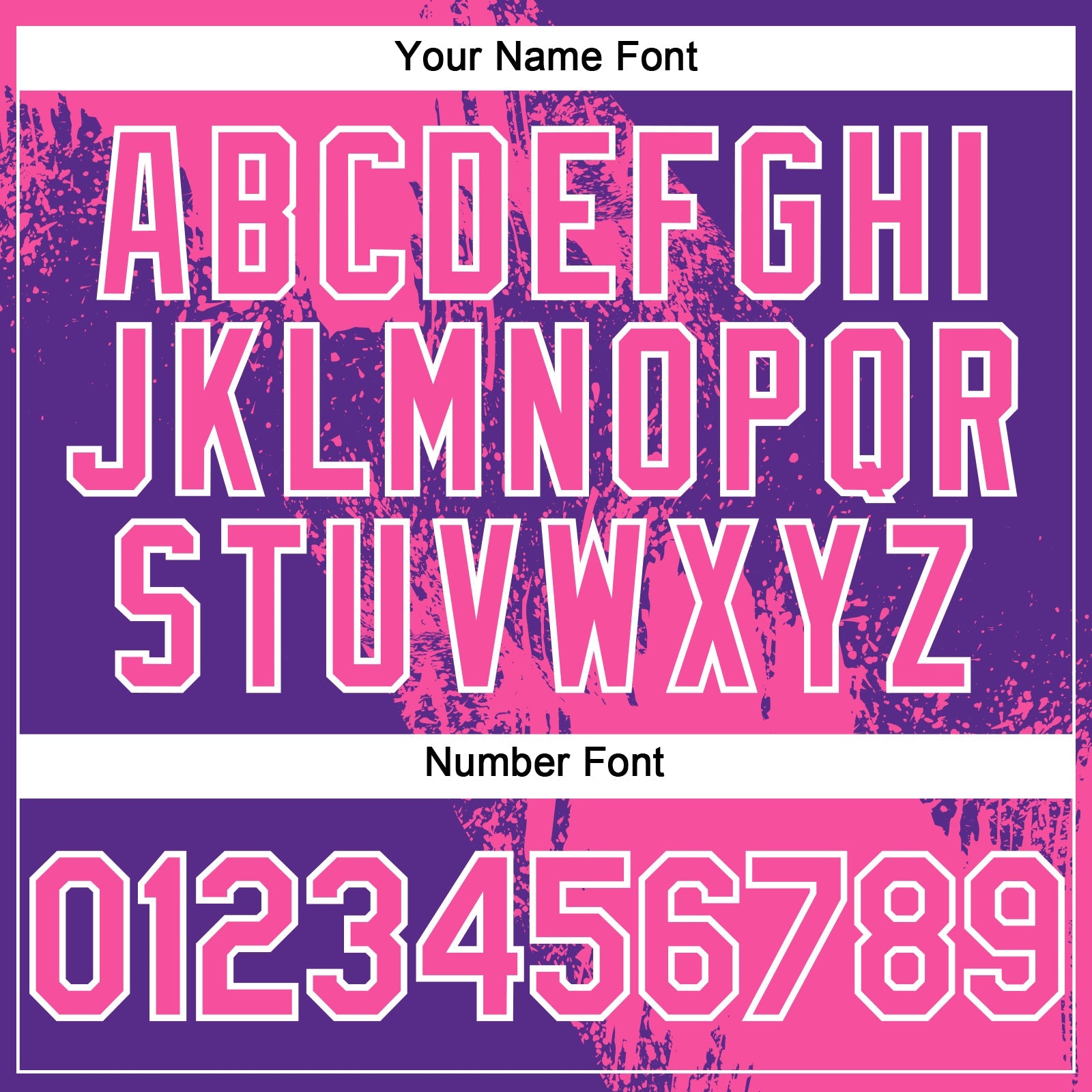 Custom Pink Purple-White 3D Pattern Abstract Brush Stroke Two-Button Unisex Softball Jersey