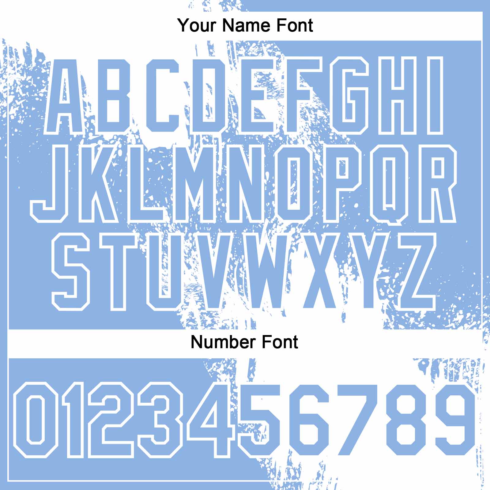 Custom White Light Blue 3D Pattern Abstract Brush Stroke Two-Button Unisex Softball Jersey