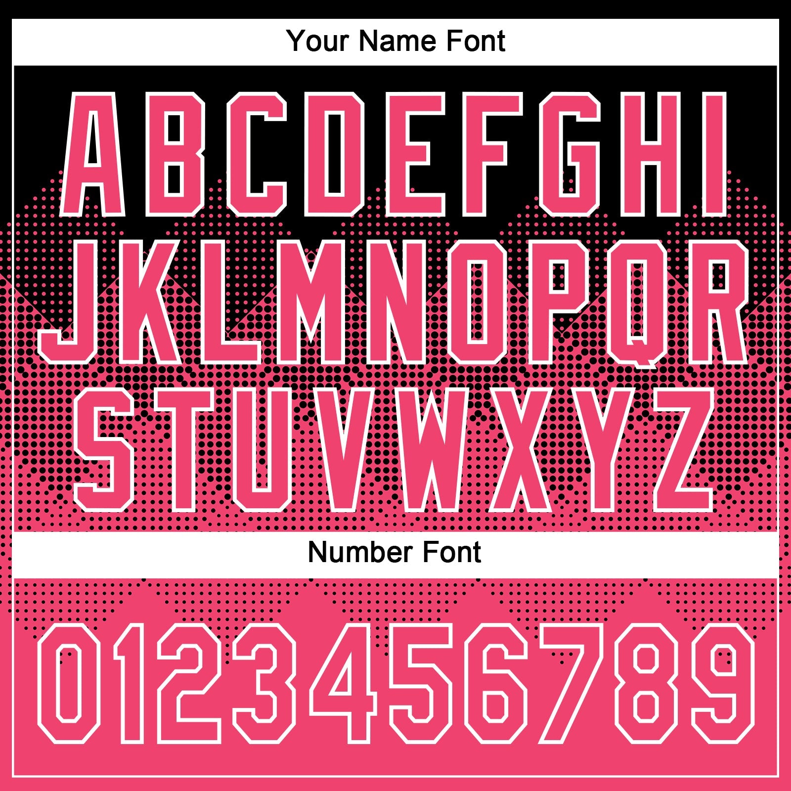 Custom Black Neon Pink-White 3D Gradient Square Shape Two-Button Unisex Softball Jersey