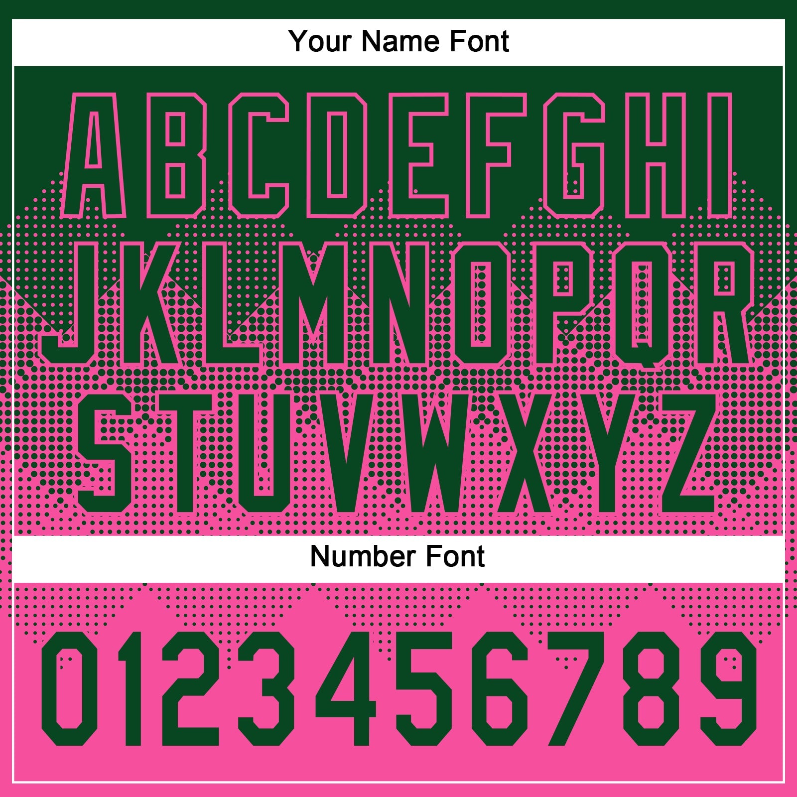 Custom Green Pink 3D Gradient Square Shape Two-Button Unisex Softball Jersey