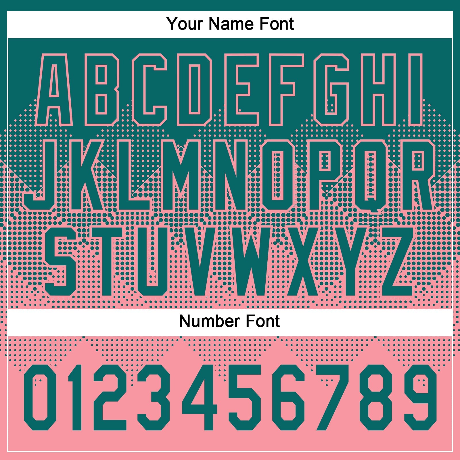 Custom Teal Medium Pink 3D Gradient Square Shape Two-Button Unisex Softball Jersey