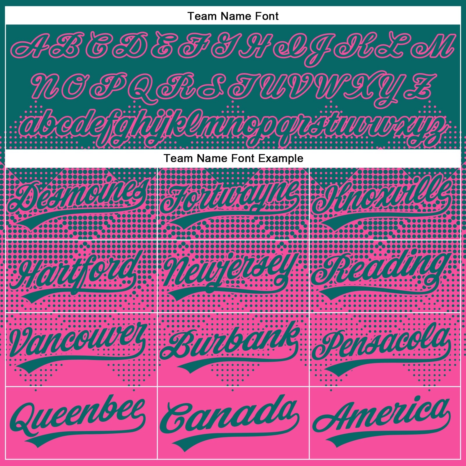 Custom Teal Pink 3D Gradient Square Shape Two-Button Unisex Softball Jersey