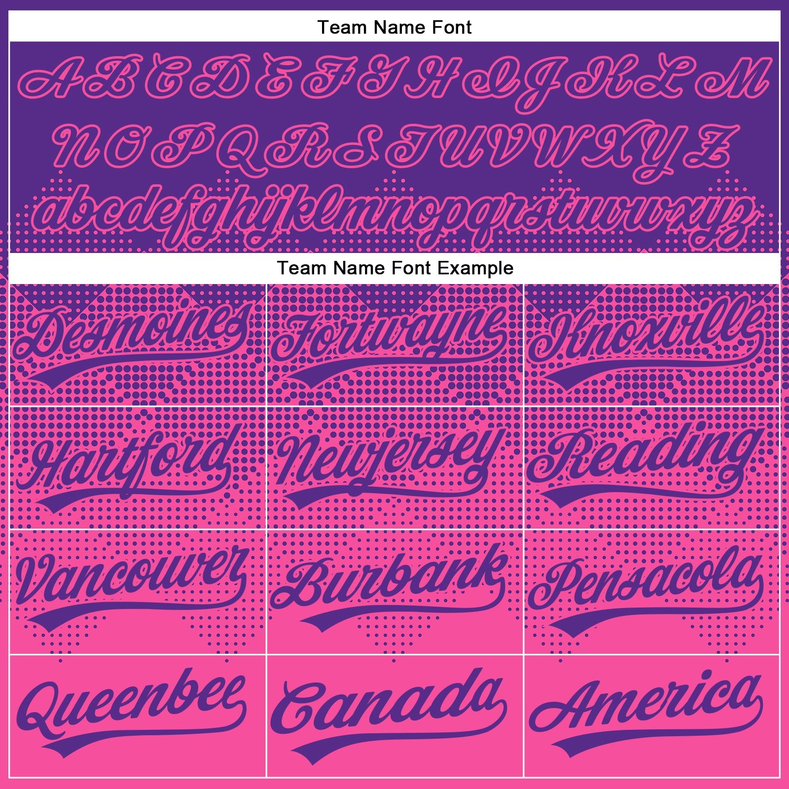 Custom Purple Pink 3D Gradient Square Shape Two-Button Unisex Softball Jersey