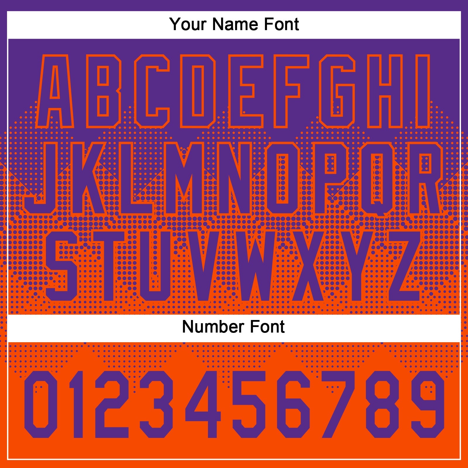 Custom Purple Orange 3D Gradient Square Shape Two-Button Unisex Softball Jersey