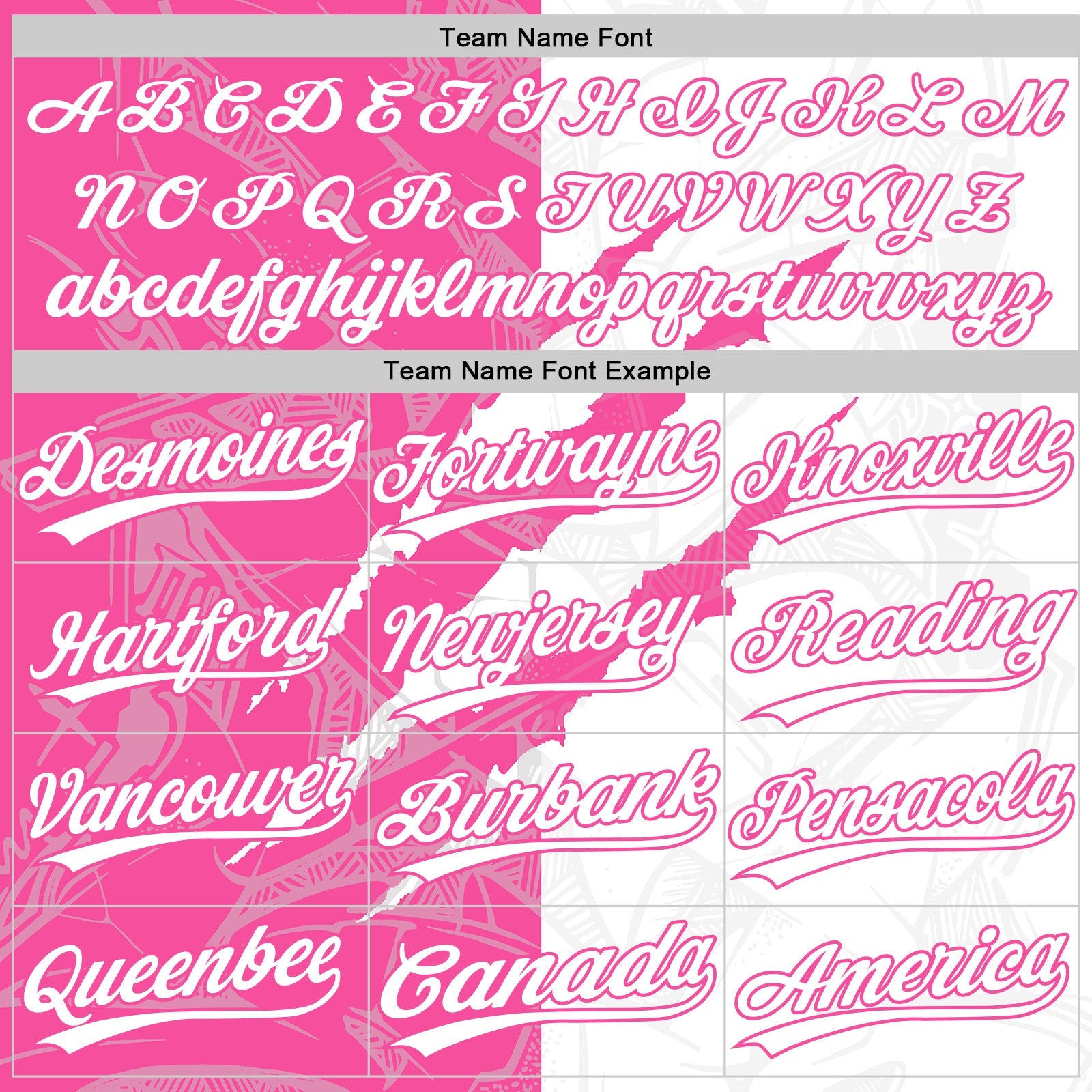 Custom Graffiti Pattern White-Pink 3D Scratch Two-Button Unisex Softball Jersey