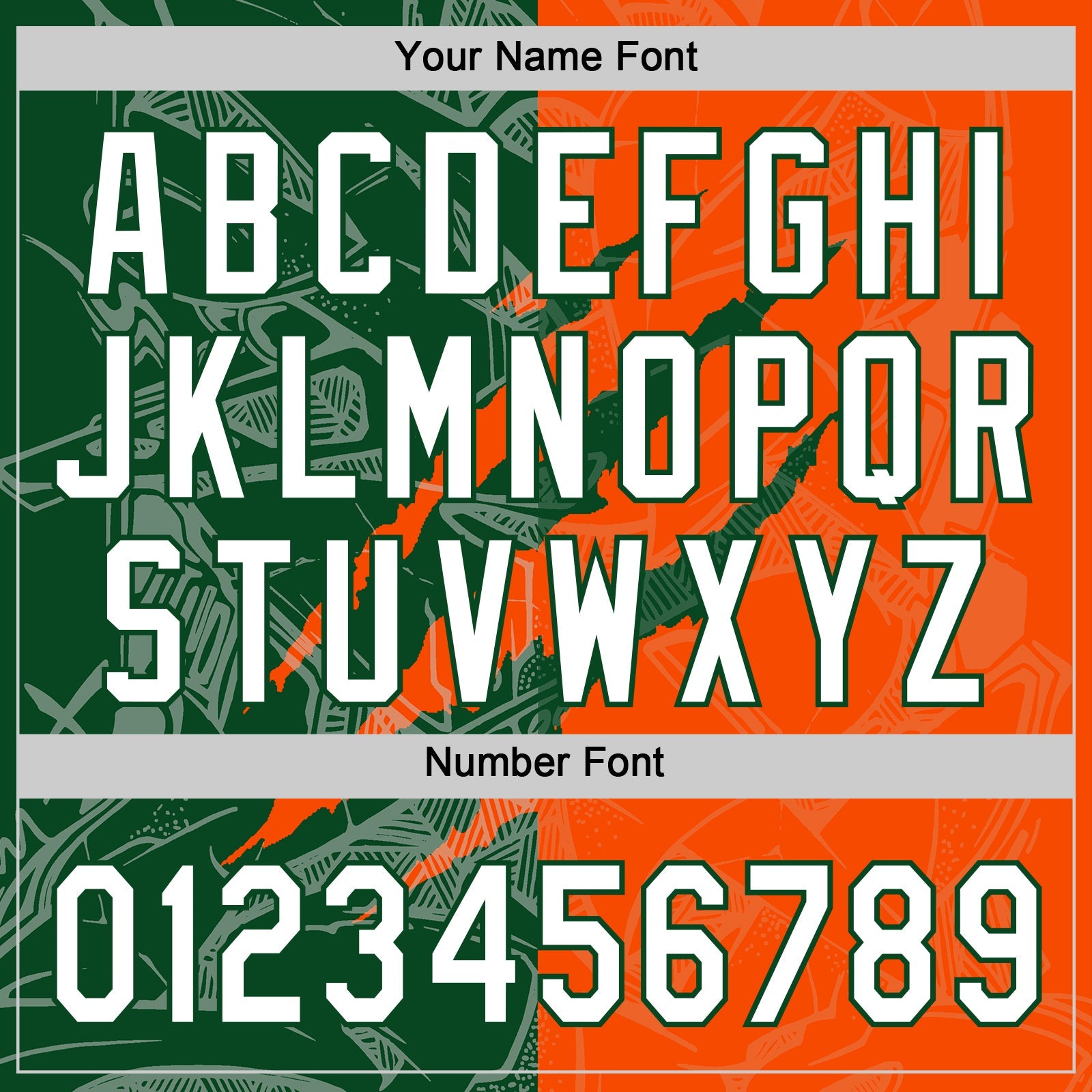 Custom Graffiti Pattern White Orange-Green 3D Scratch Two-Button Unisex Softball Jersey