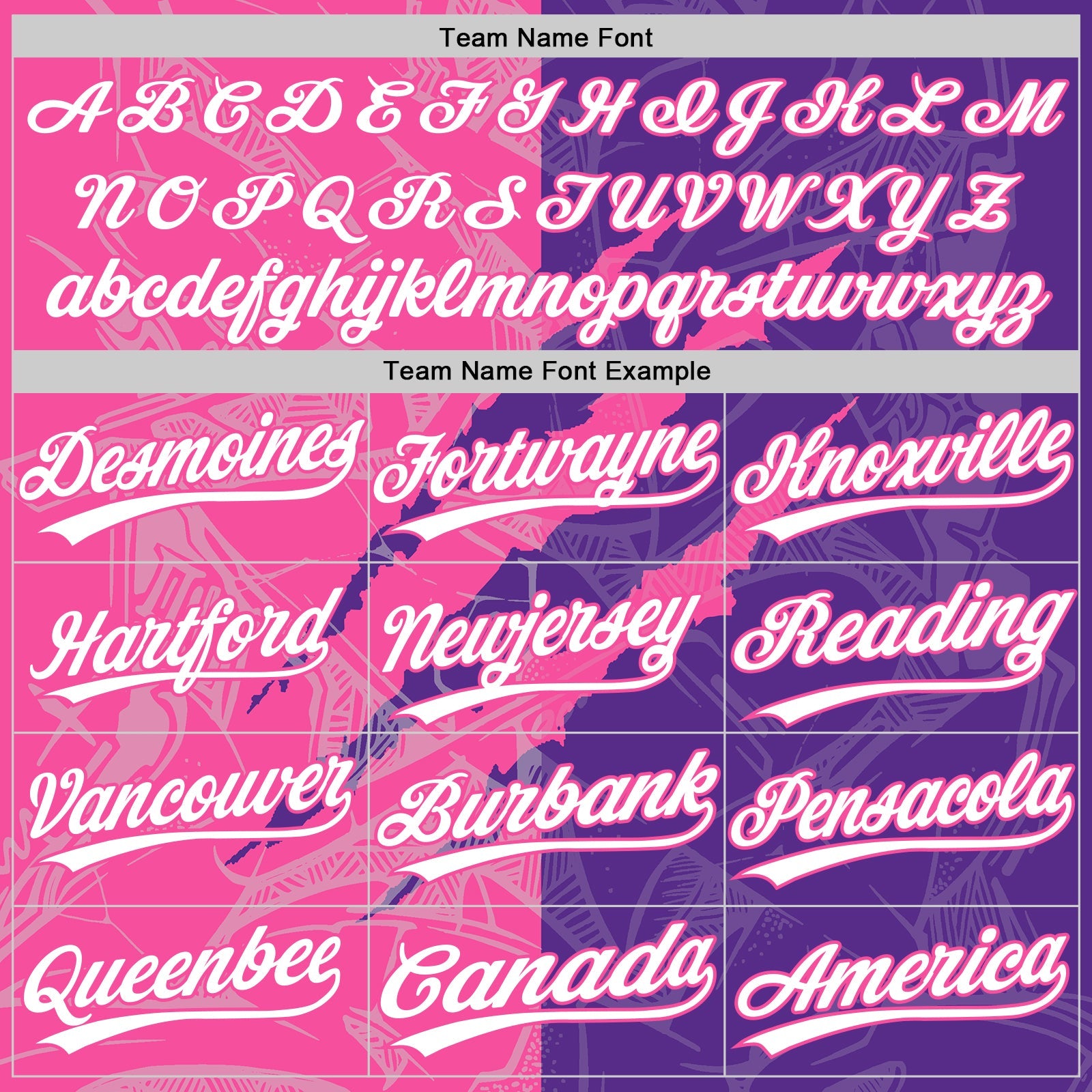 Custom Graffiti Pattern White Purple-Pink 3D Scratch Two-Button Unisex Softball Jersey