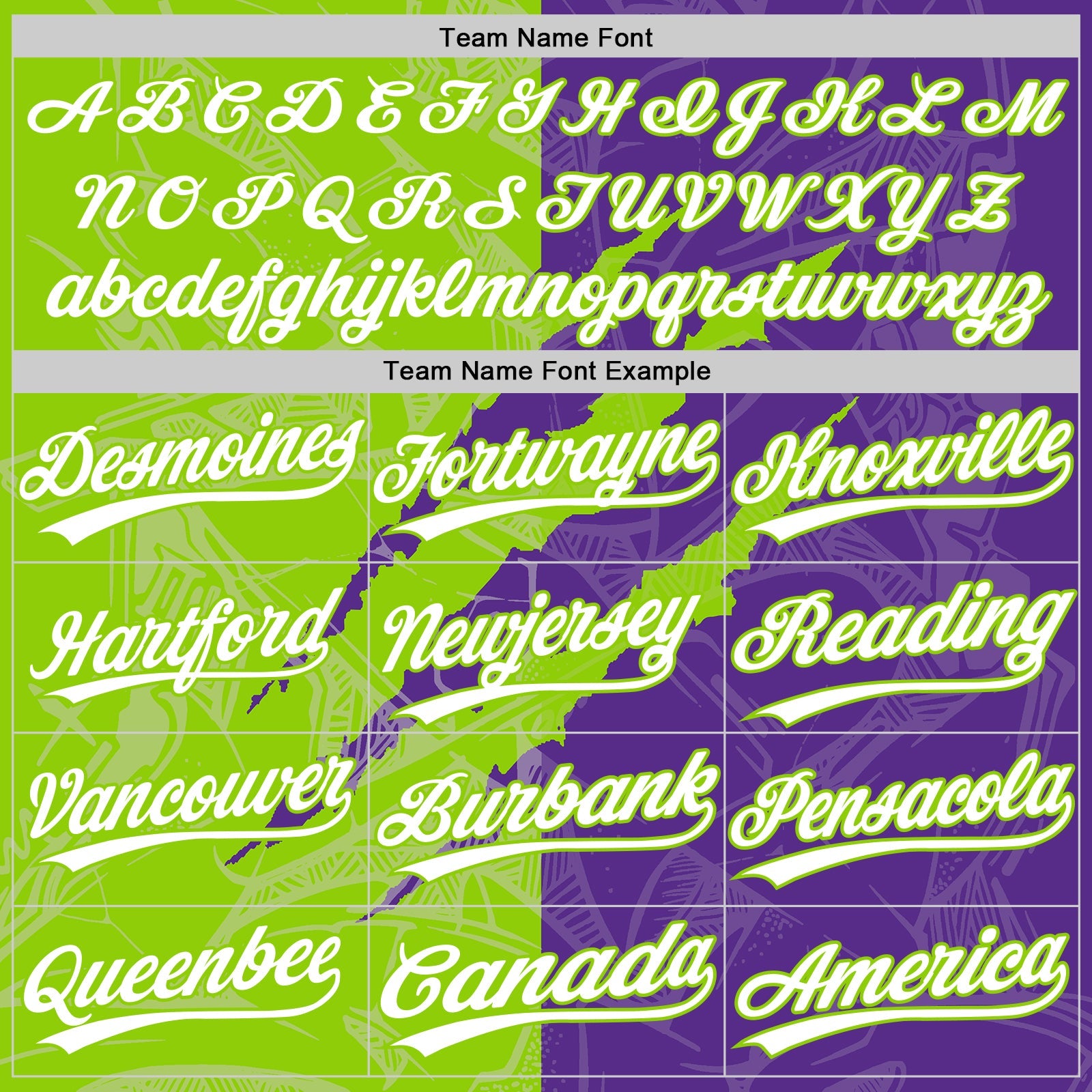 Custom Graffiti Pattern White Purple-Neon Green 3D Scratch Two-Button Unisex Softball Jersey