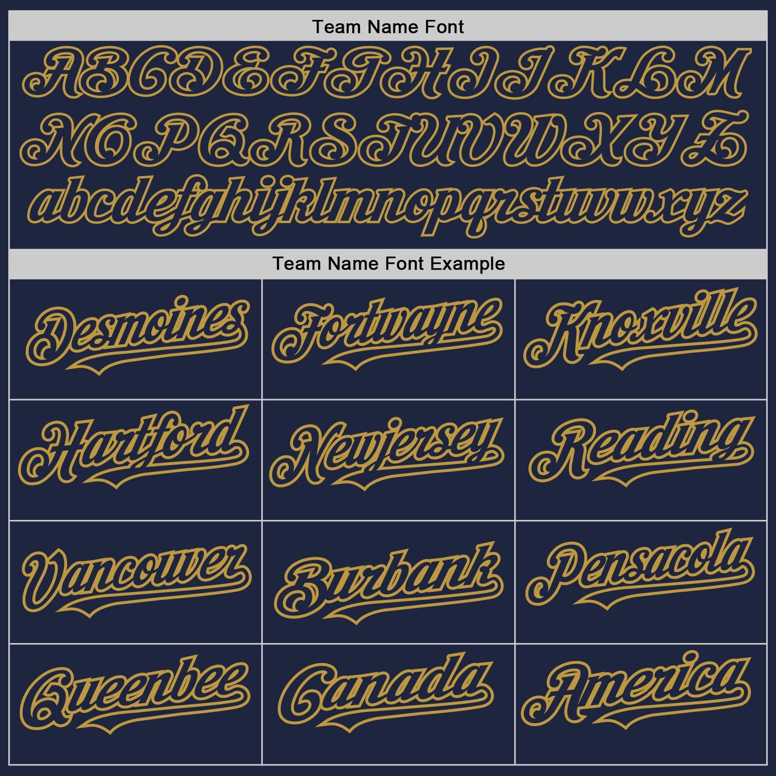 Custom Navy White-Old Gold Pinstripe Authentic Split Fashion Baseball Jersey