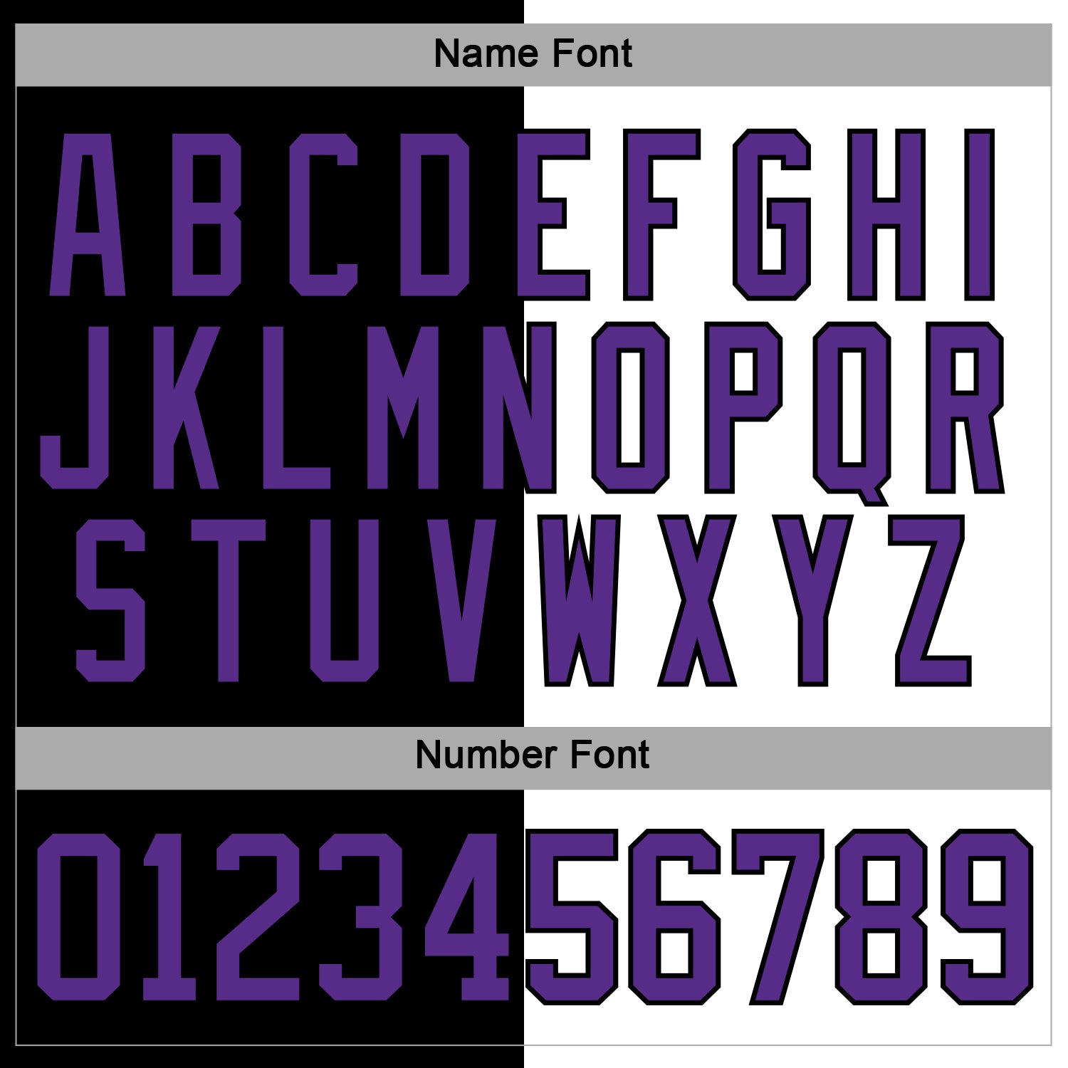 Custom Black Purple-White Split Fashion Hockey Lace Neck Jersey