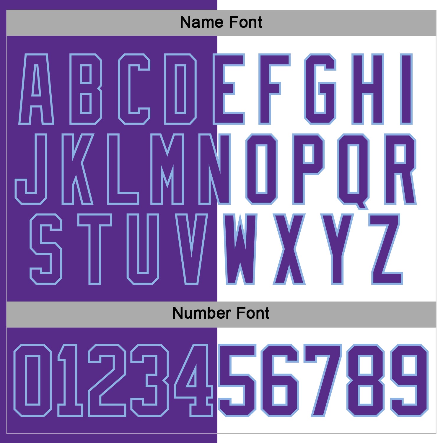 Custom Purple Light Blue-White Split Fashion Hockey Lace Neck Jersey