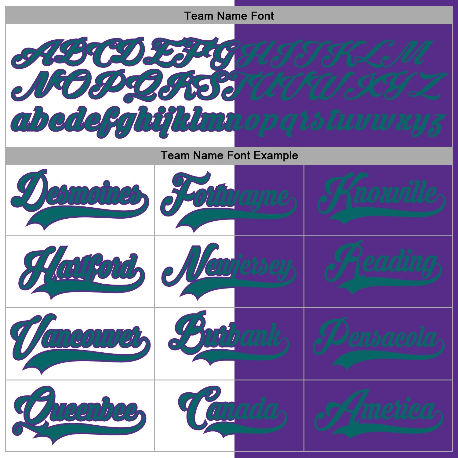 Custom Purple Teal-White Split Fashion Hockey Lace Neck Jersey