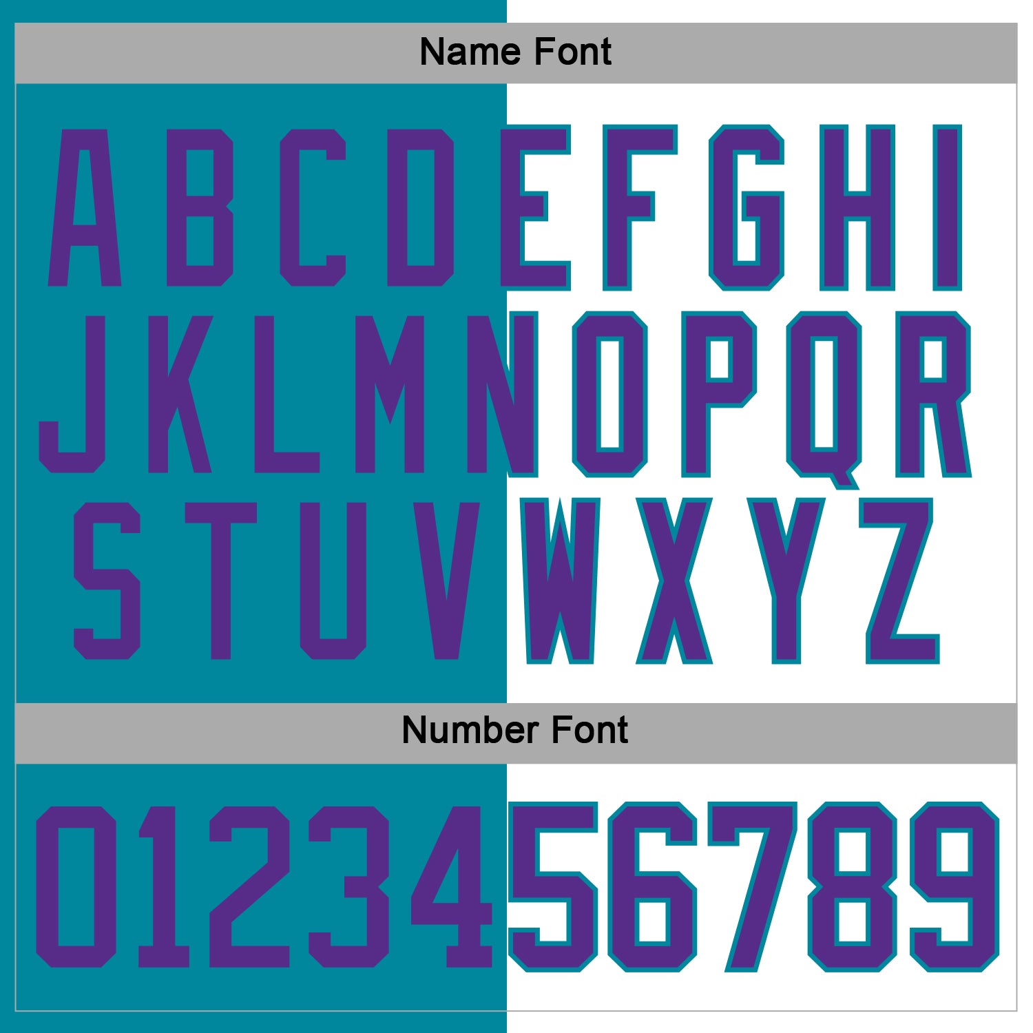 Custom Teal Purple-White Split Fashion Hockey Lace Neck Jersey