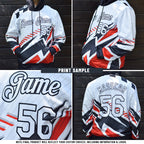 Custom Black Old Gold Split Ripped Pattern Baseball Pullover Sweatshirt Hoodie