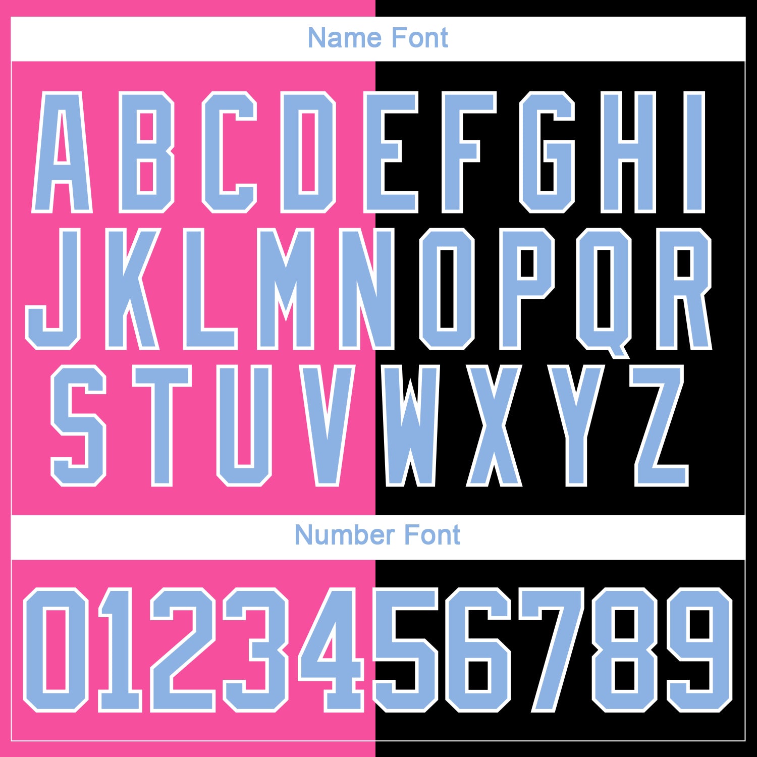 Custom Black Light Blue Pink-White Split Fashion Hockey Lace Neck Jersey