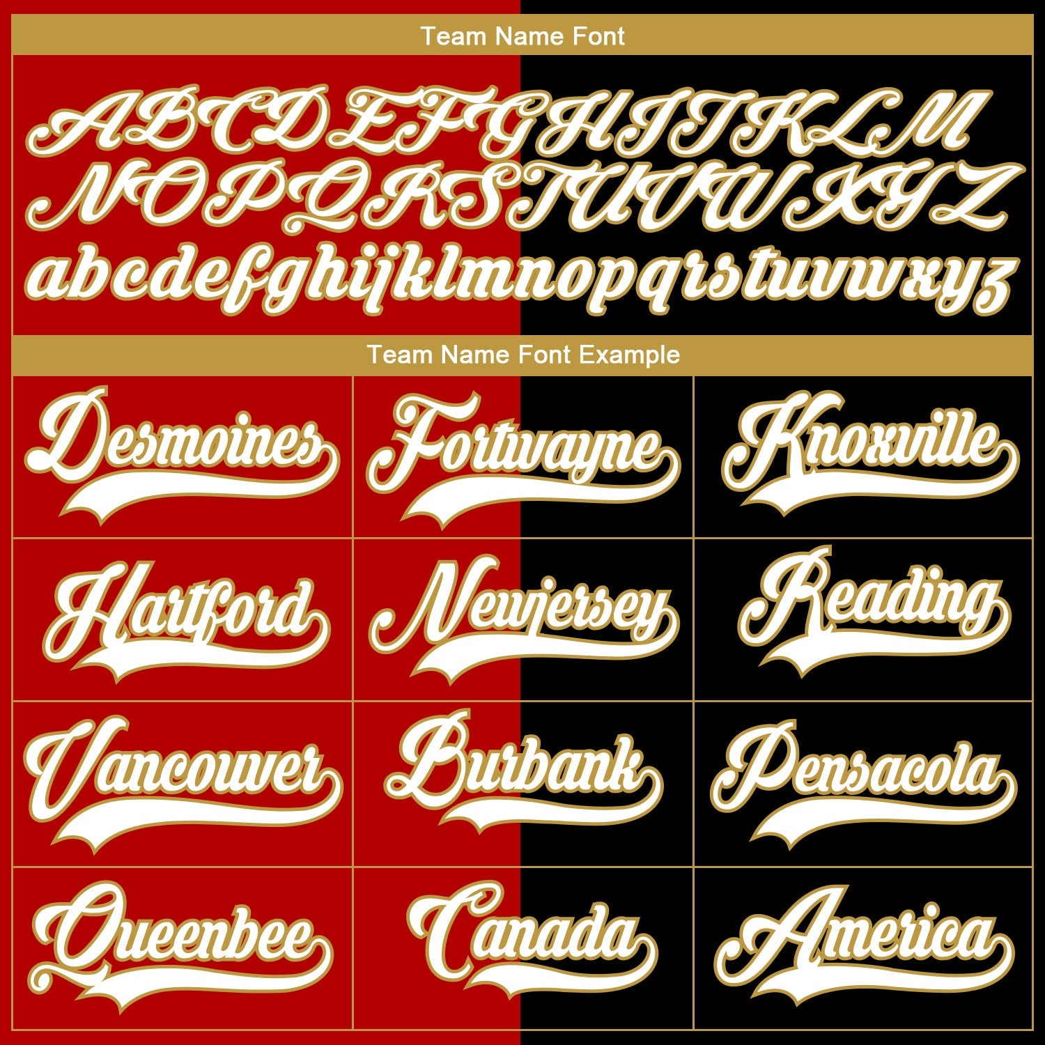 Custom Black White Red-Old Gold Split Fashion Hockey Lace Neck Jersey