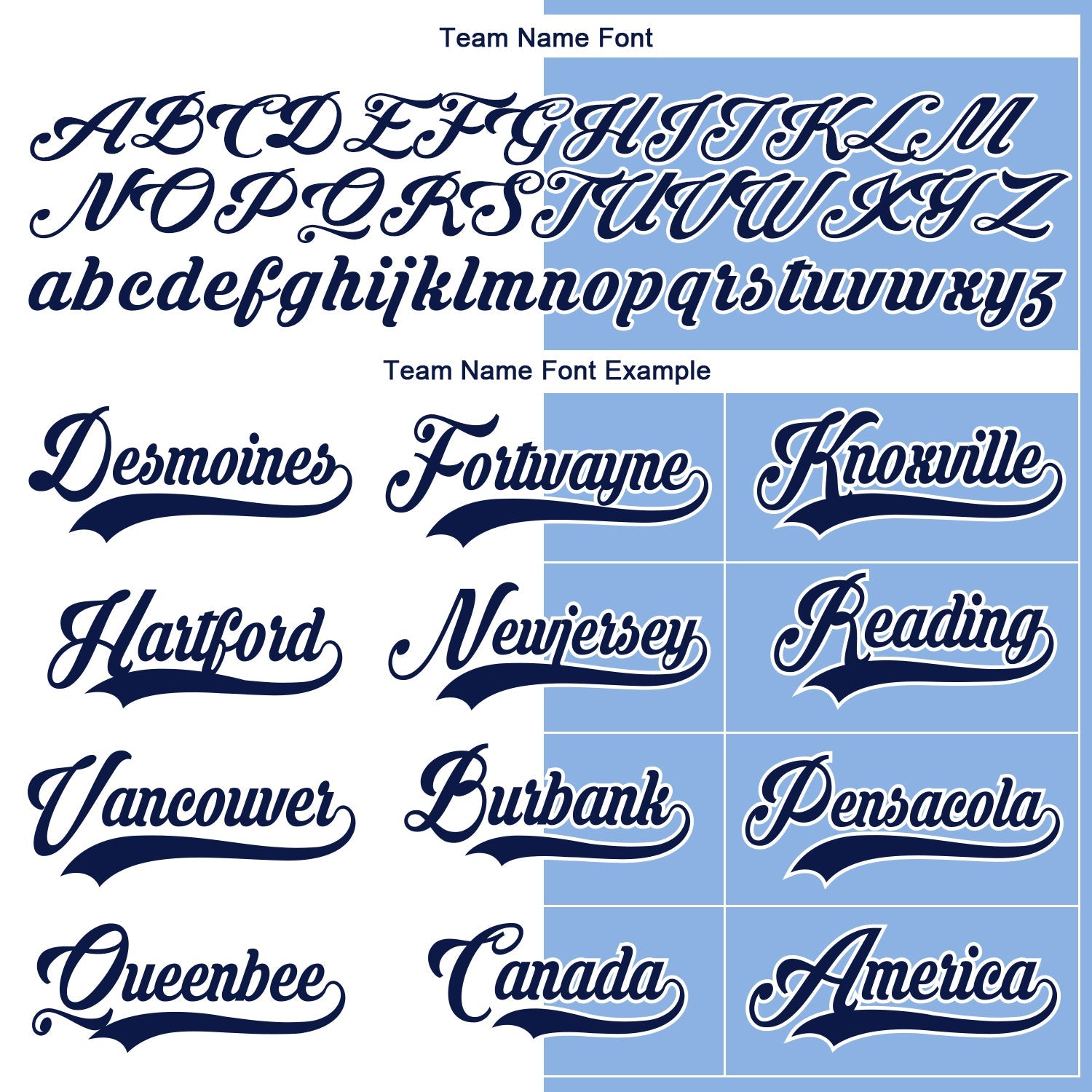 Custom Light Blue Navy-White Split Fashion Hockey Lace Neck Jersey