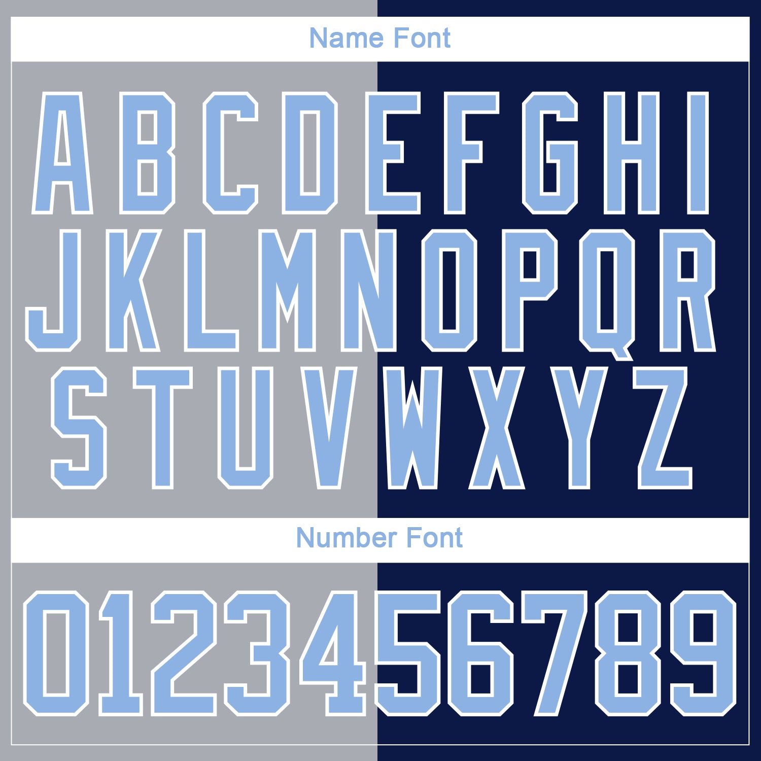 Custom Navy Light Blue Gray-White Split Fashion Hockey Lace Neck Jersey