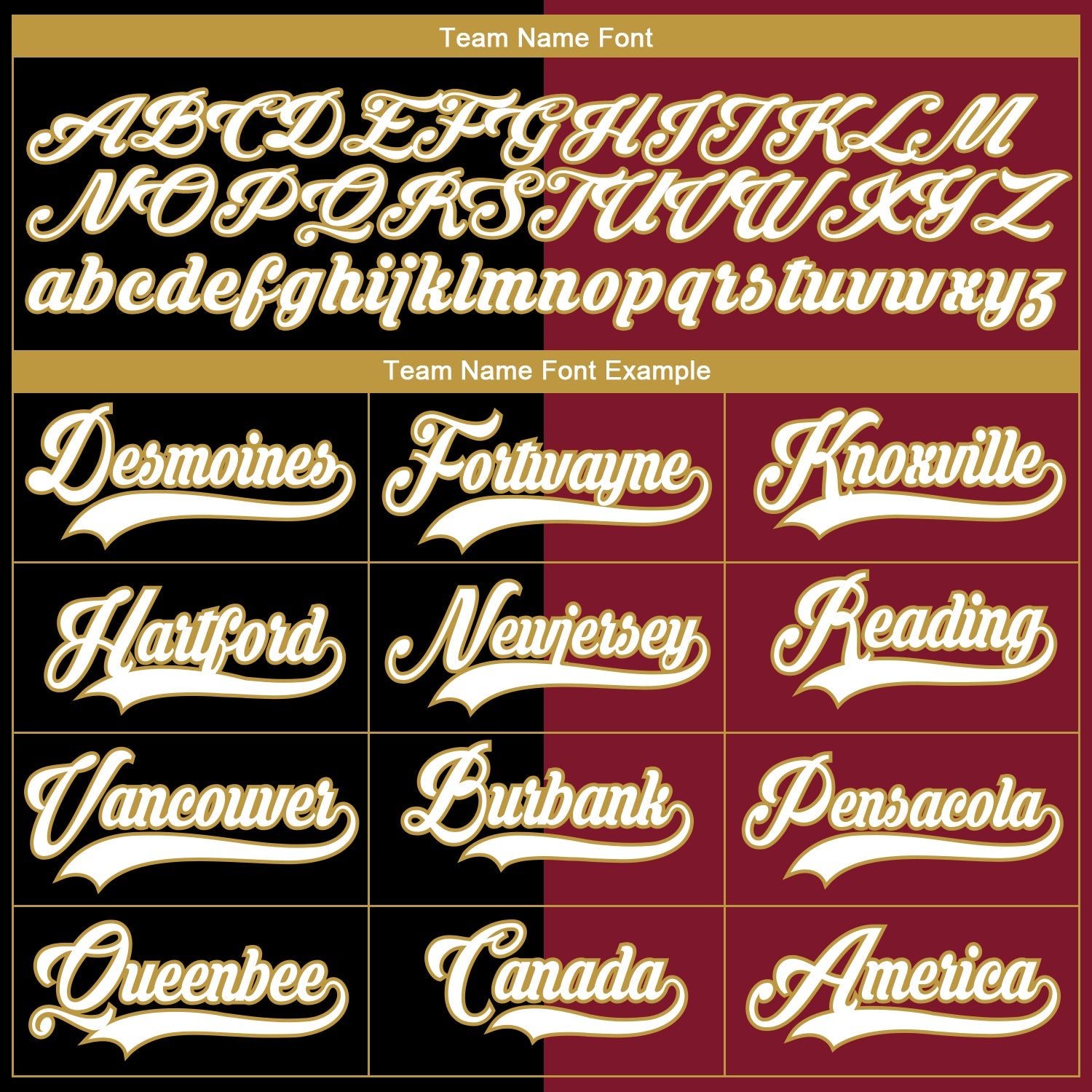 Custom Crimson White Black-Old Gold Split Fashion Hockey Lace Neck Jersey