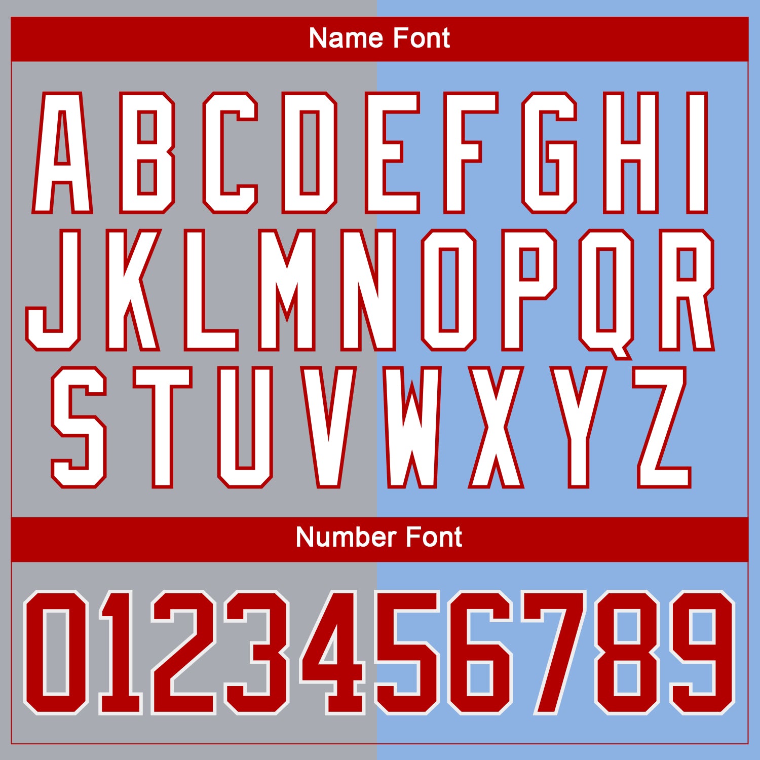 Custom Light Blue Red Gray-White Split Fashion Hockey Lace Neck Jersey