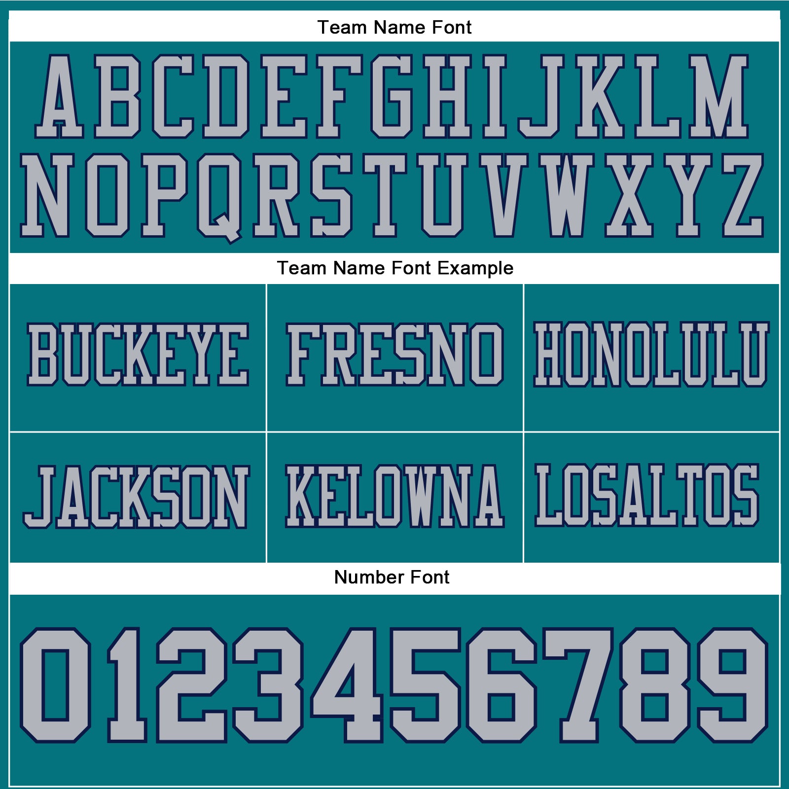 Custom Teal Gray-Navy Authentic Football Jersey