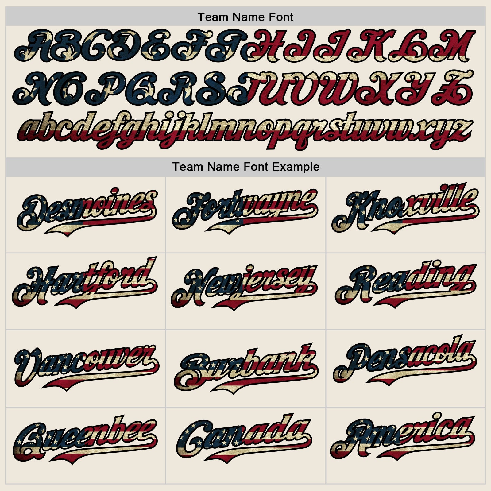 Custom Cream Olive Pinstripe Vintage USA Flag-Black Authentic Two Tone Baseball Jersey