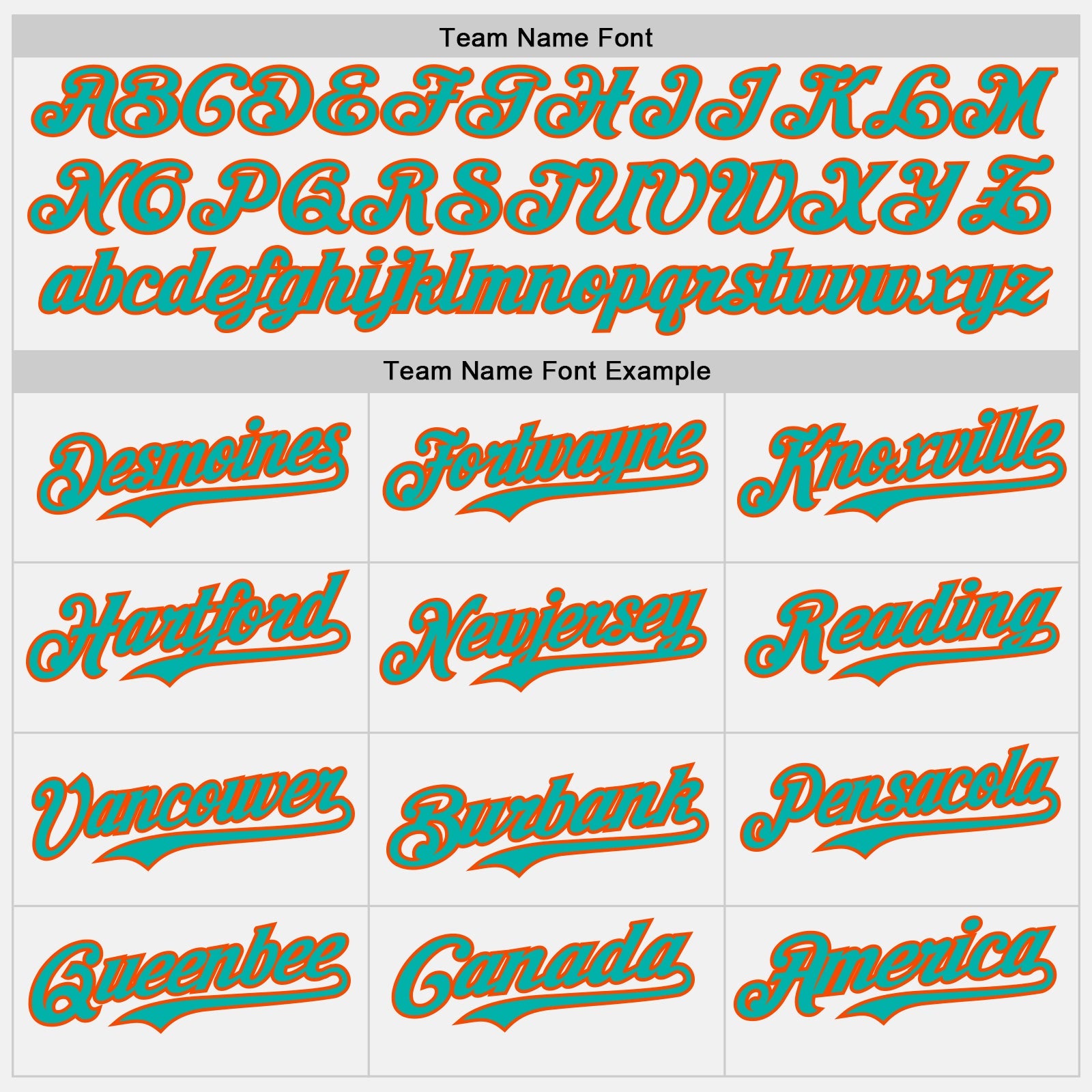 Custom White Aqua Pinstripe Orange Authentic Two Tone Baseball Jersey