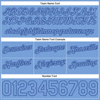 Custom White Light Blue-Royal Authentic Throwback Split Fashion Basketball Shorts