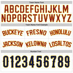 Custom White Maroon-Gold Authentic Throwback Basketball Shorts